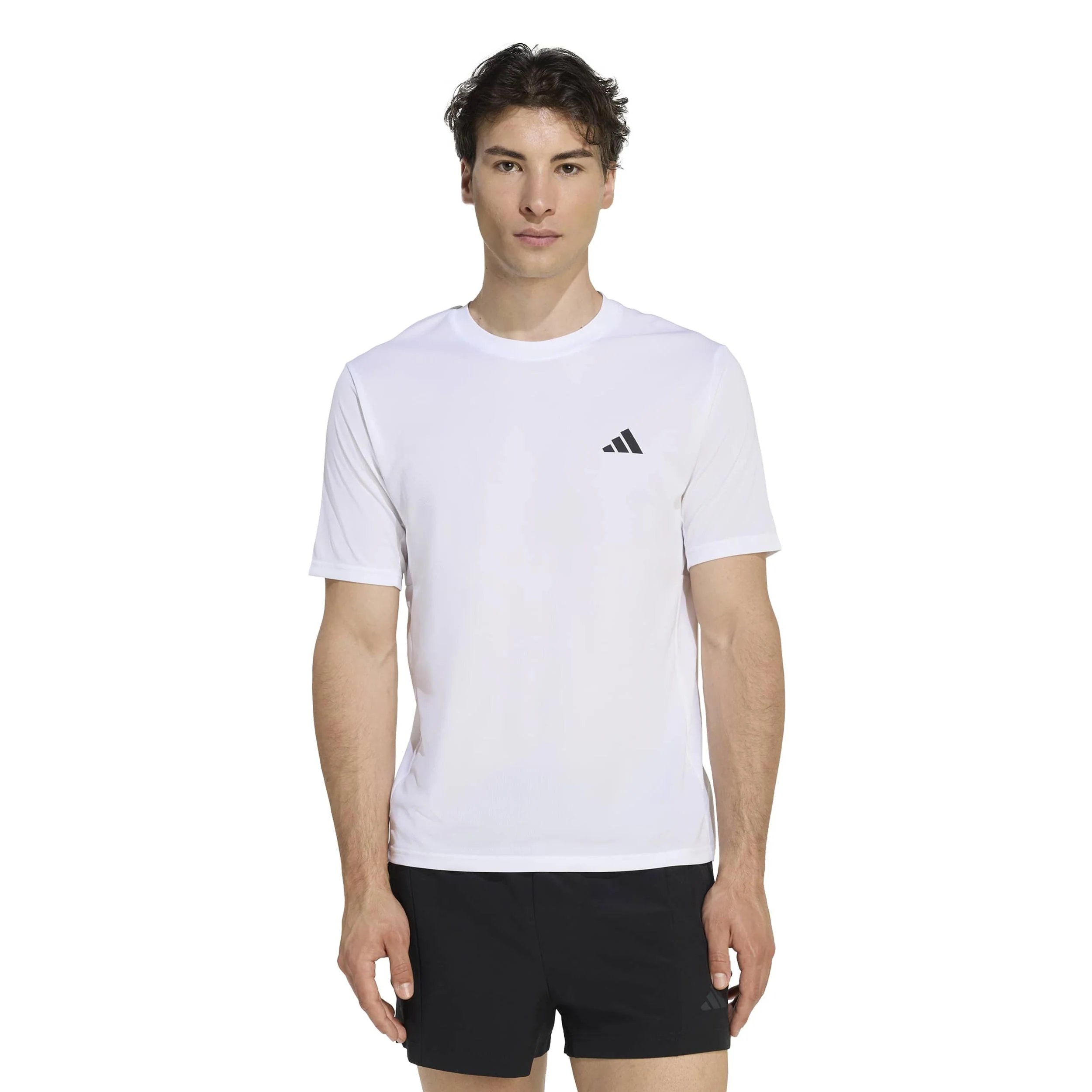 Basic T-Shirt Herren-weiß - Image 2
