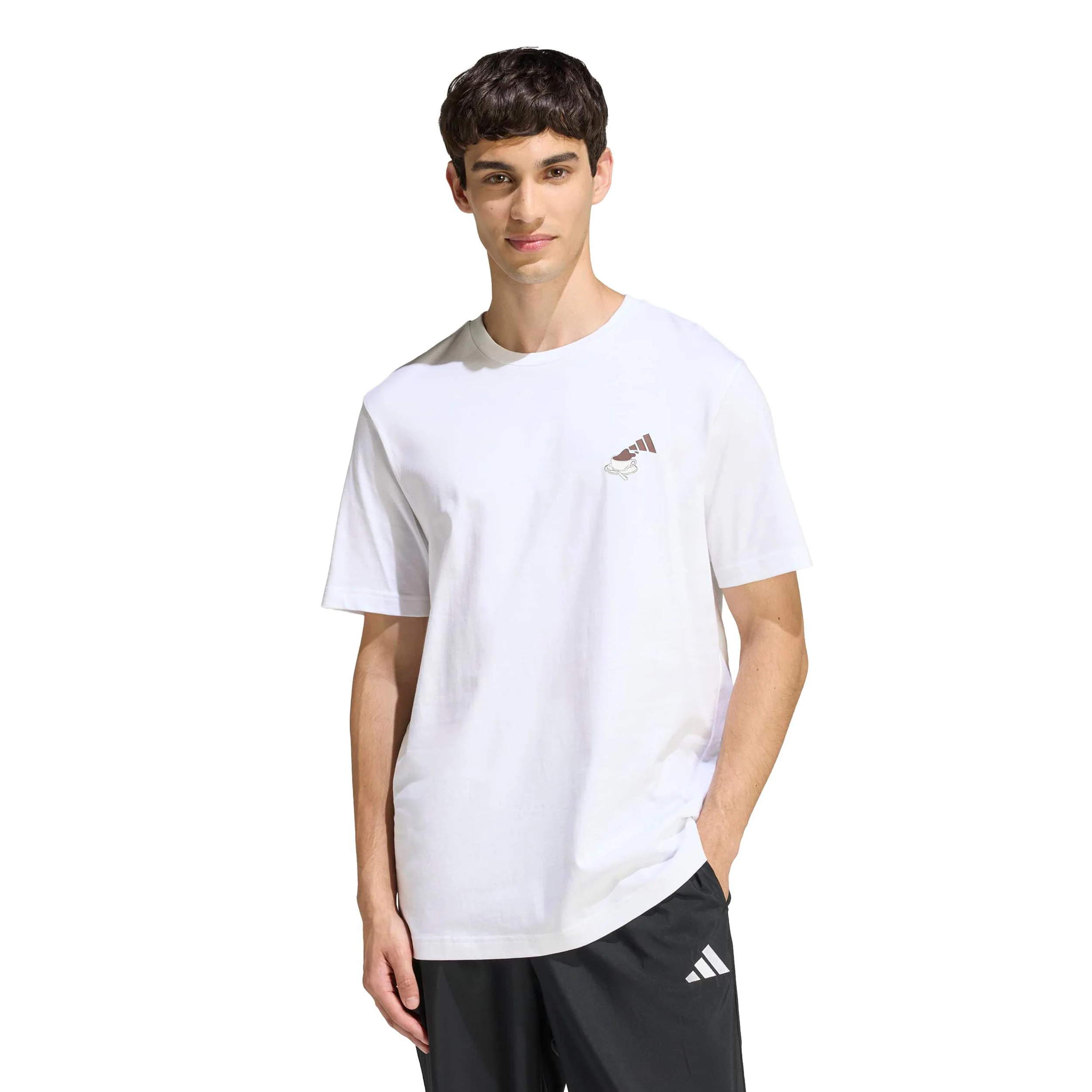 Cheesecake Graphic T-Shirt Herren - weiß, mehrfarbig - Image 2