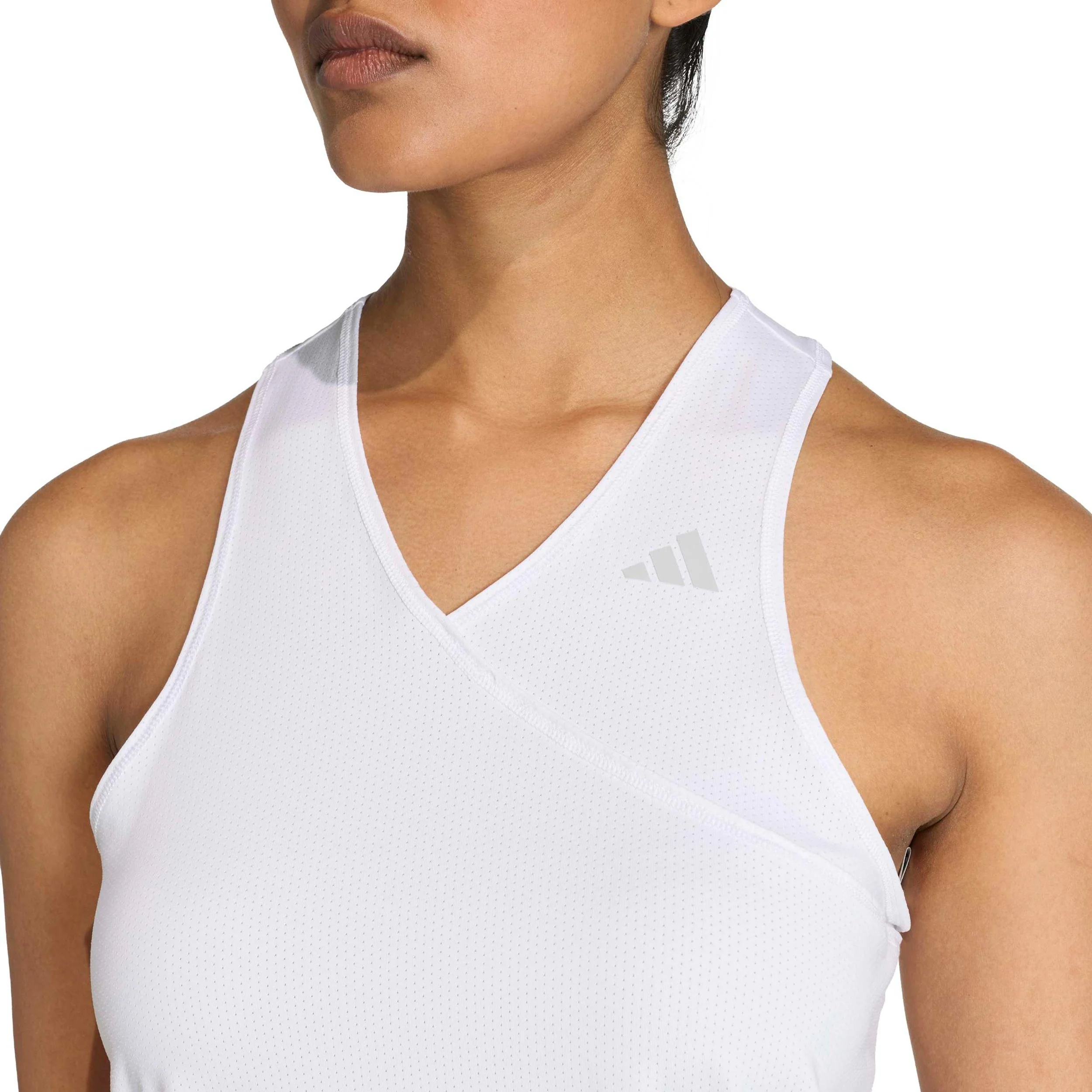 Club V-Neck Tank-Top Damen - weiß - Image 5