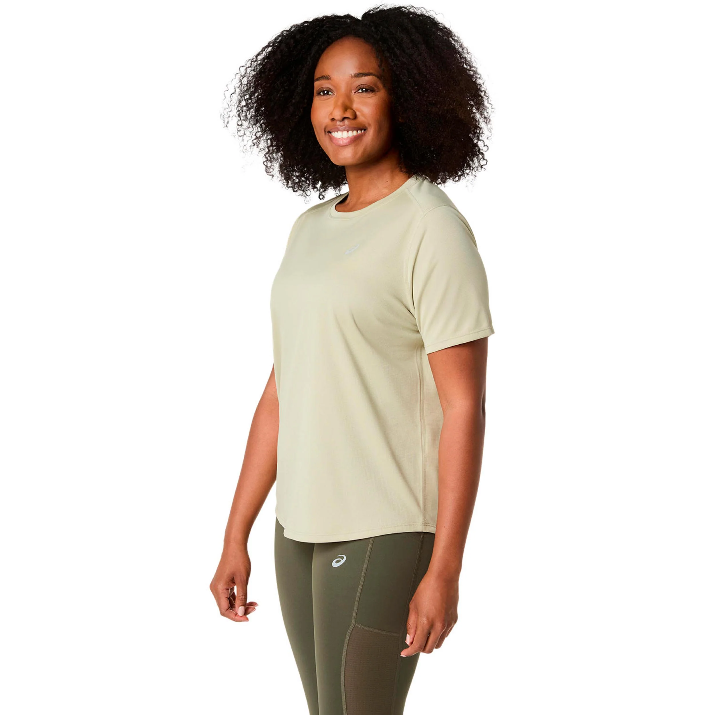 Core  Laufshirt Damen - khaki - Image 3