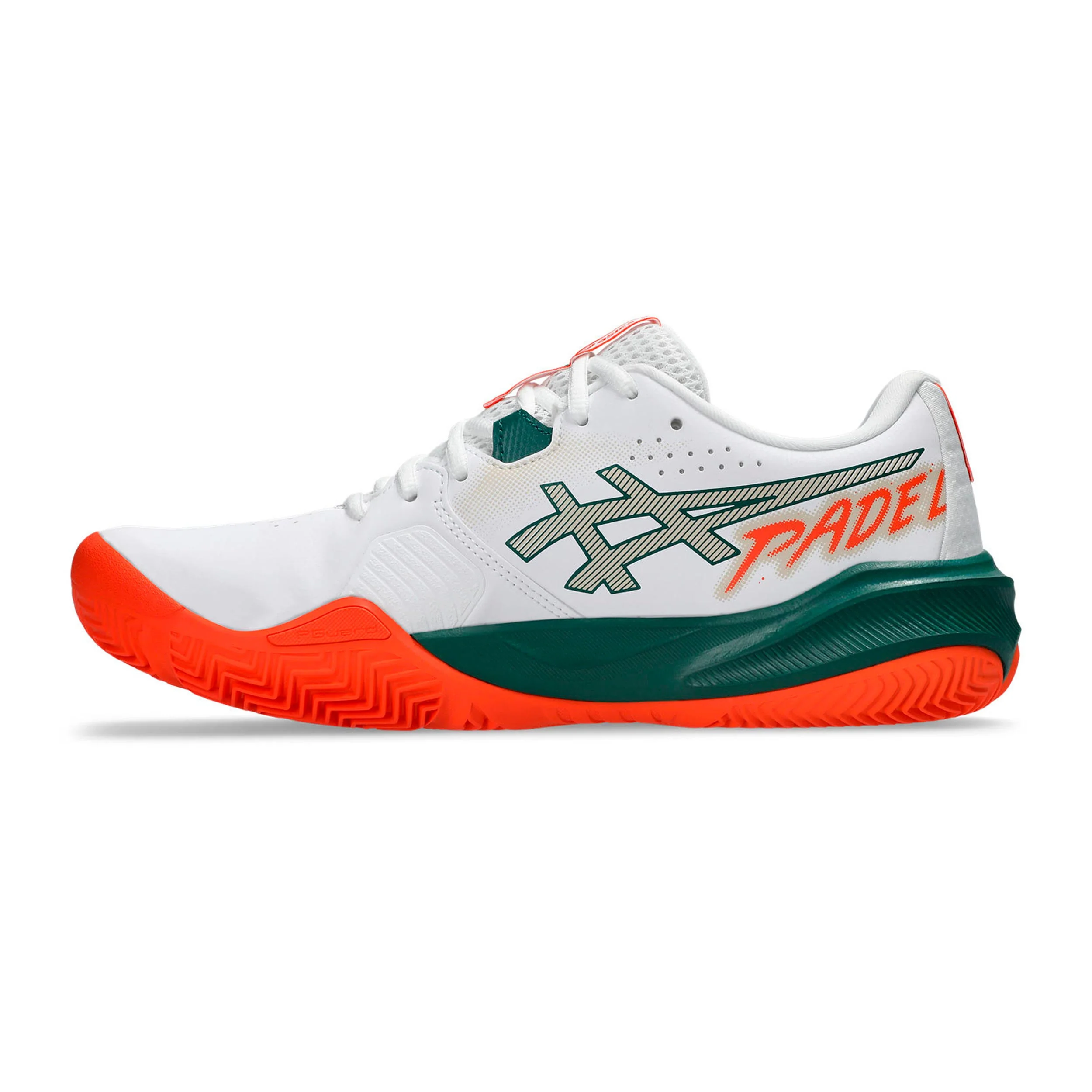 Gel-Challenger 15 Padelschuh Herren - weiß, dunkelgrün - Image 2