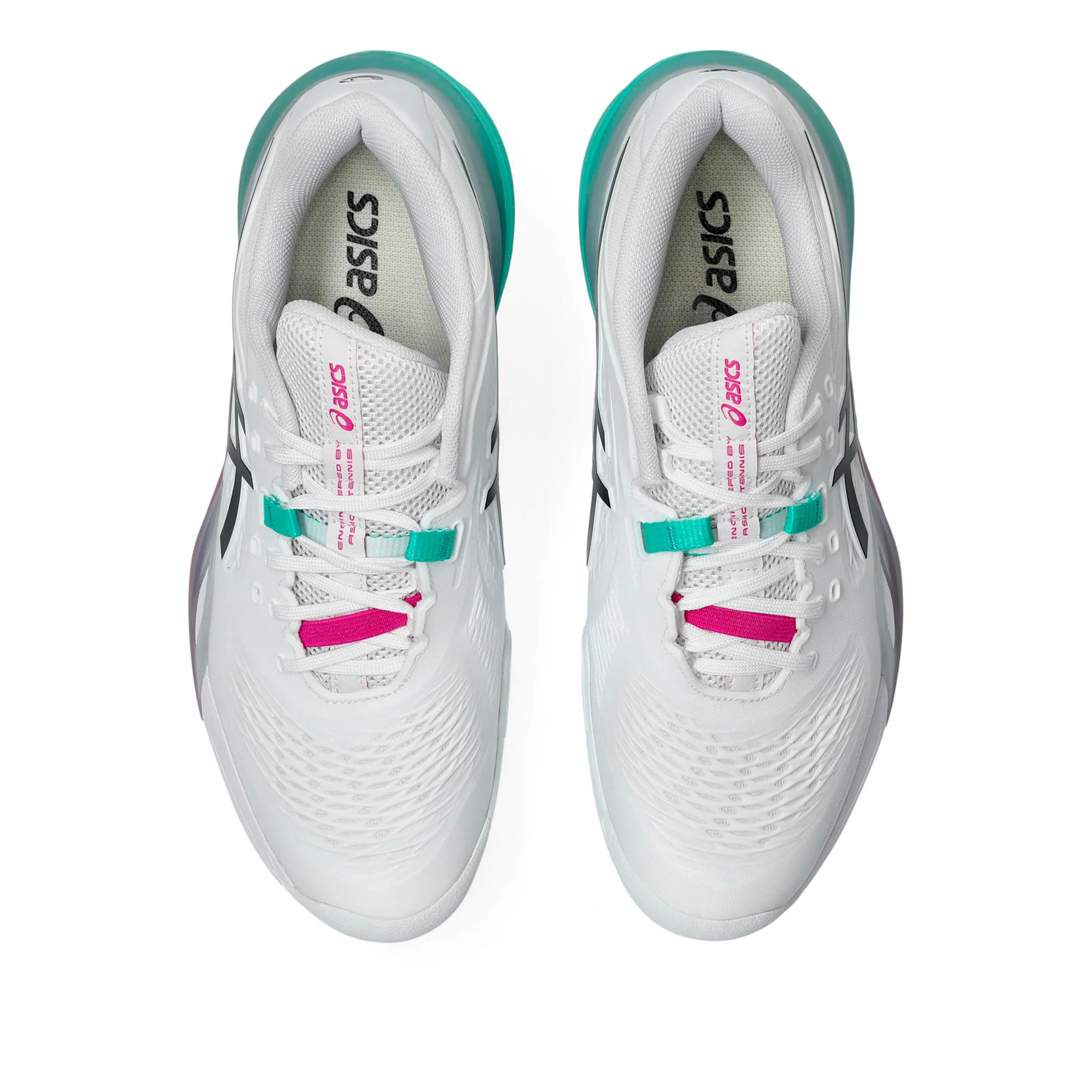 Gel-Resolution X Sandplatzschuh Herren - weiß, pink - Image 3