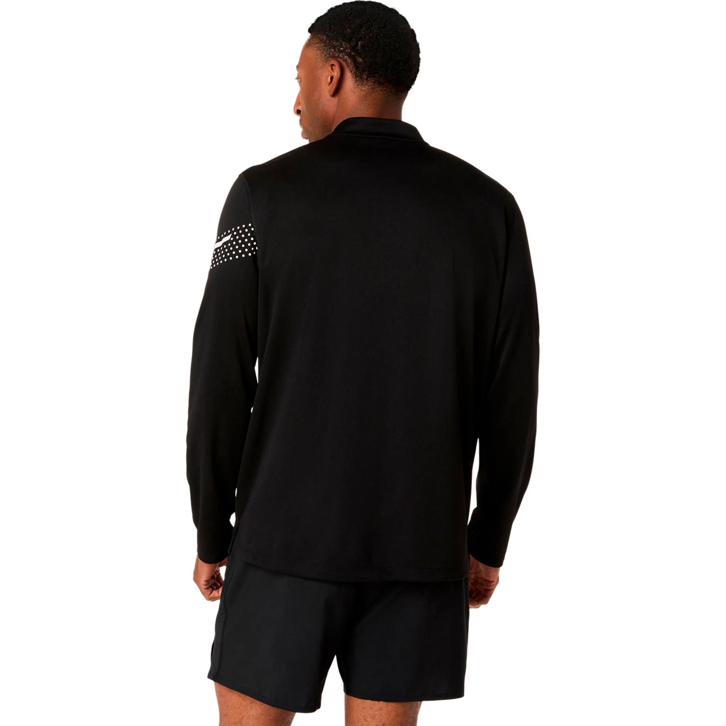 Icon 1/2 Zip  Laufshirt Herren - schwarz, beige - Image 2