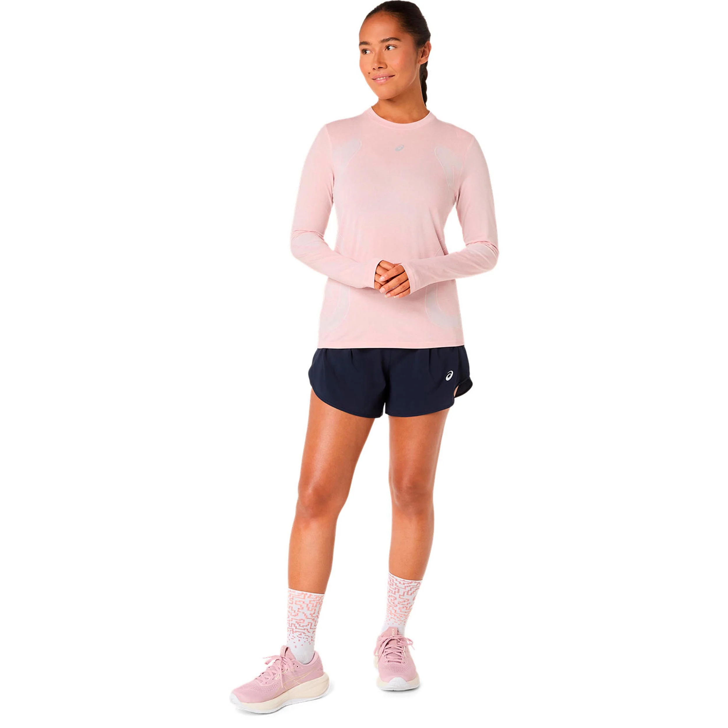 Road Seamless  Laufshirt Damen - rosa, rot - Image 8