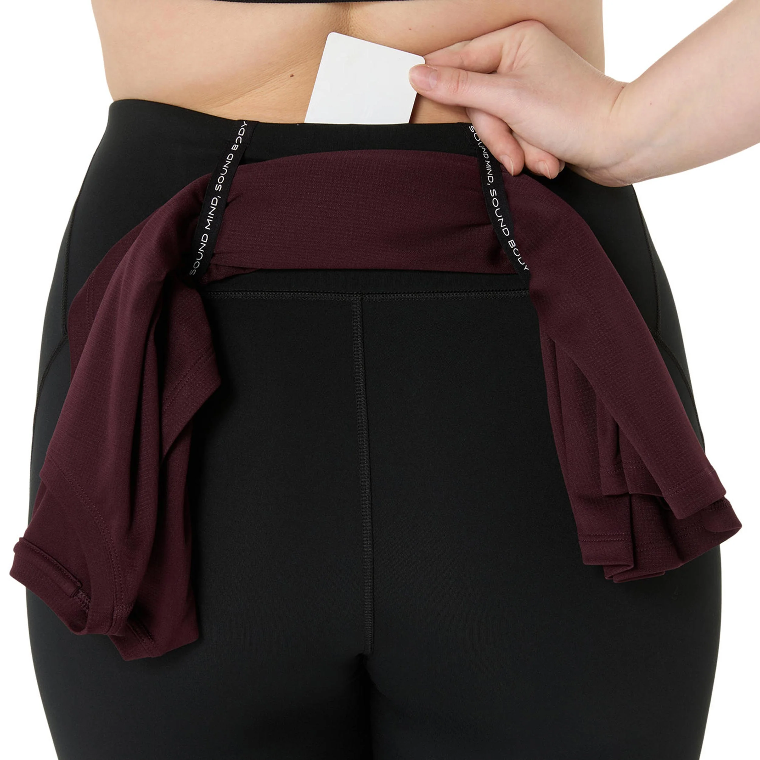 Road Winter High Waist  Lauftight Damen - schwarz - Image 6
