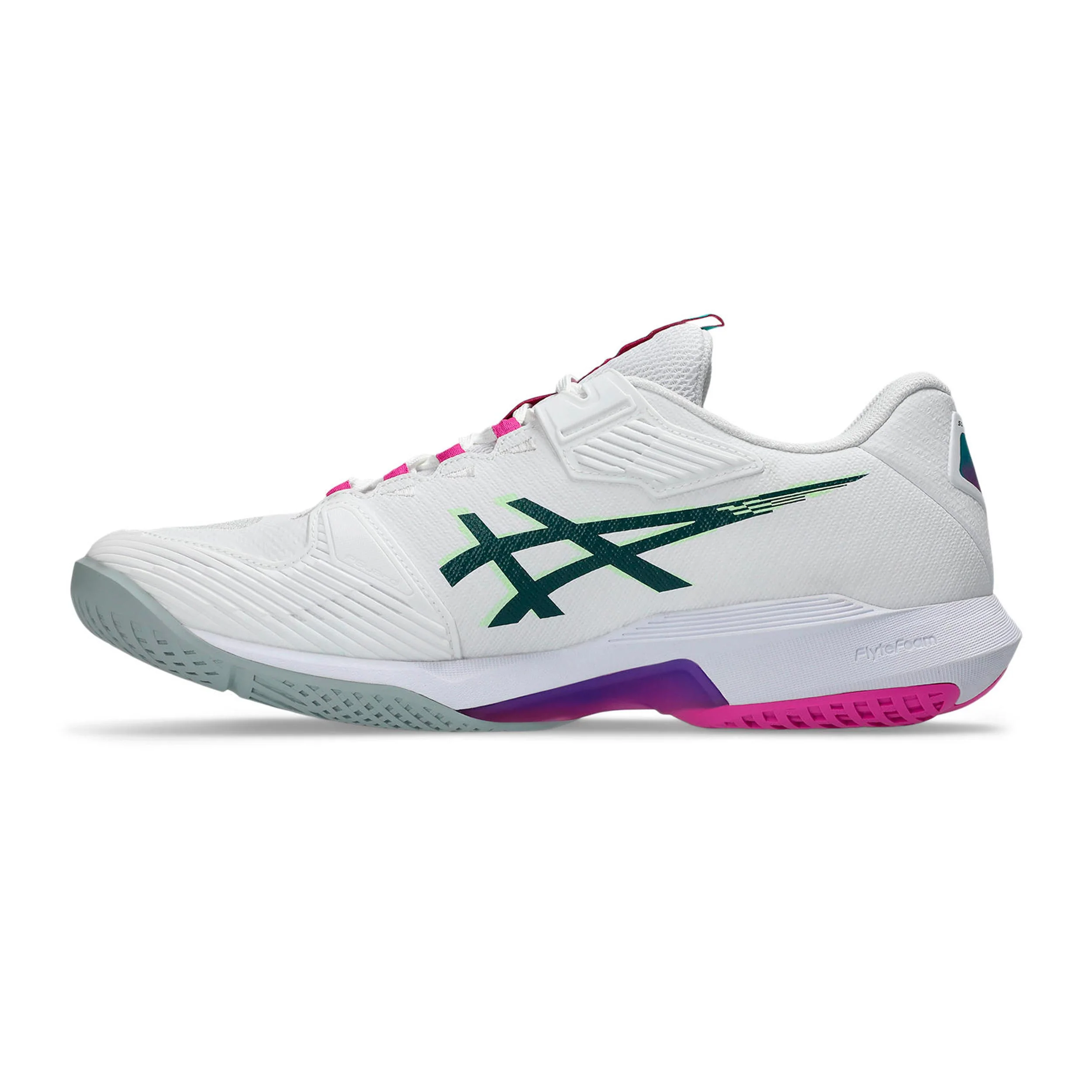 Solution Speed FF 4 Allcourtschuh Herren - weiß, pink - Image 2