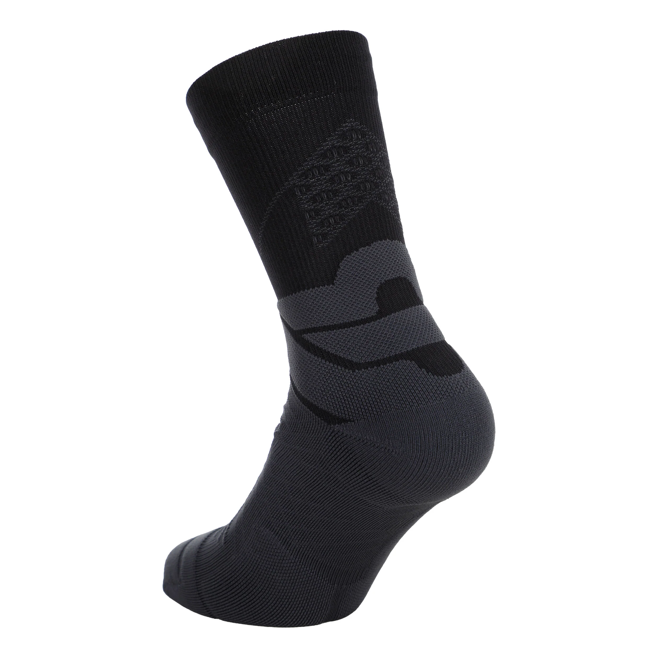 Run Performance Mid Cut  Laufsocken Damen-schwarz - Image 2