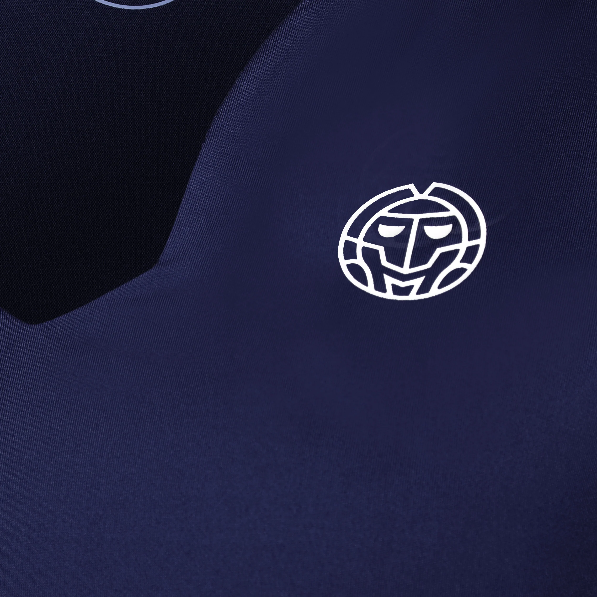 Crew V-Neck T-Shirt Damen-Dunkelblau - Image 7
