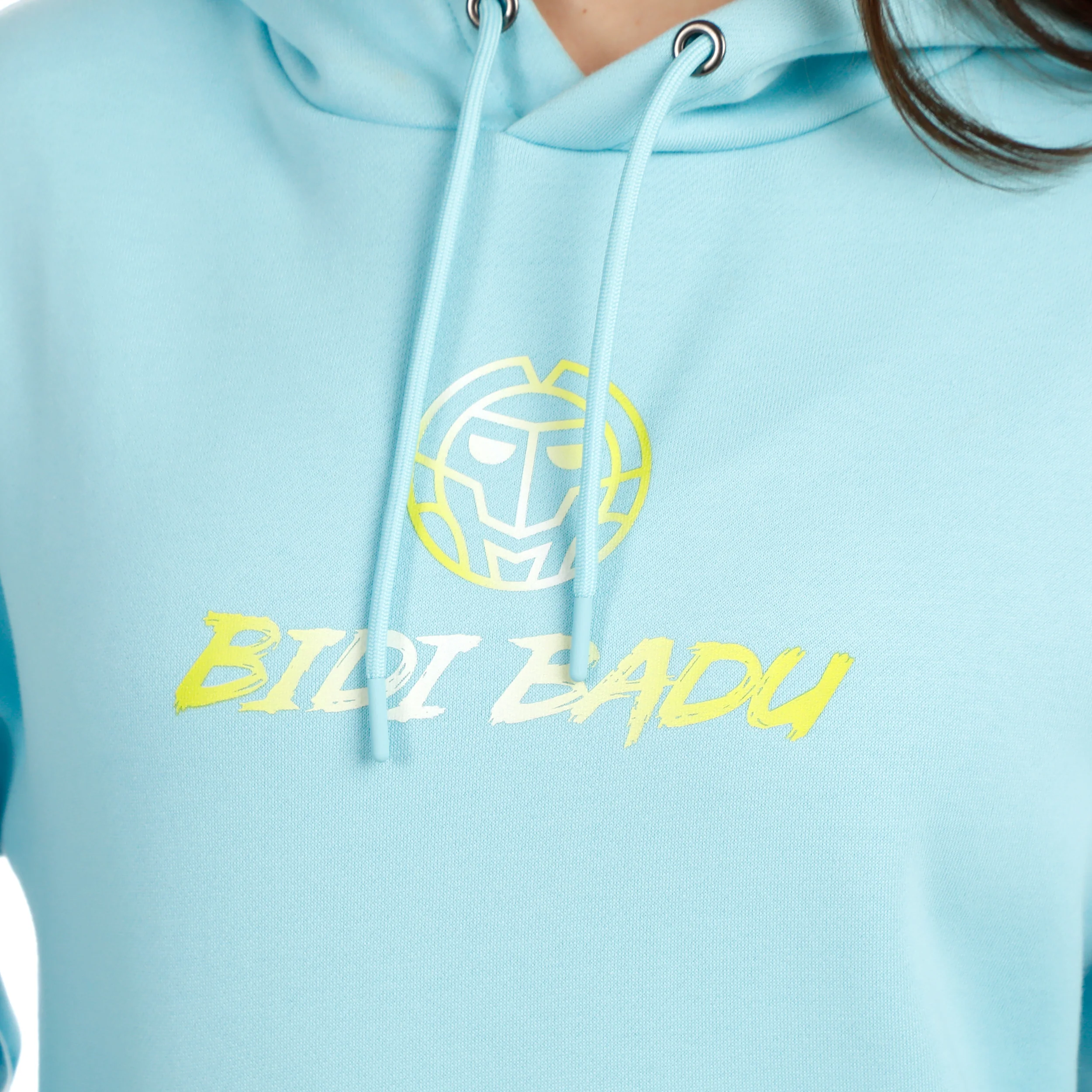 Out of Control Logo Hoody Damen-blau - Image 7