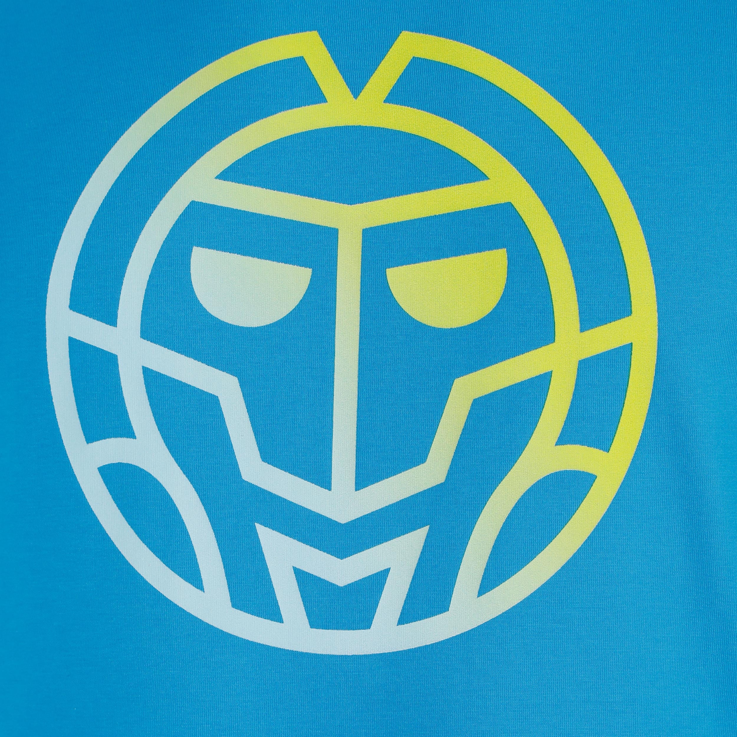 Out of Control Logo T-Shirt Herren-blau - Image 3