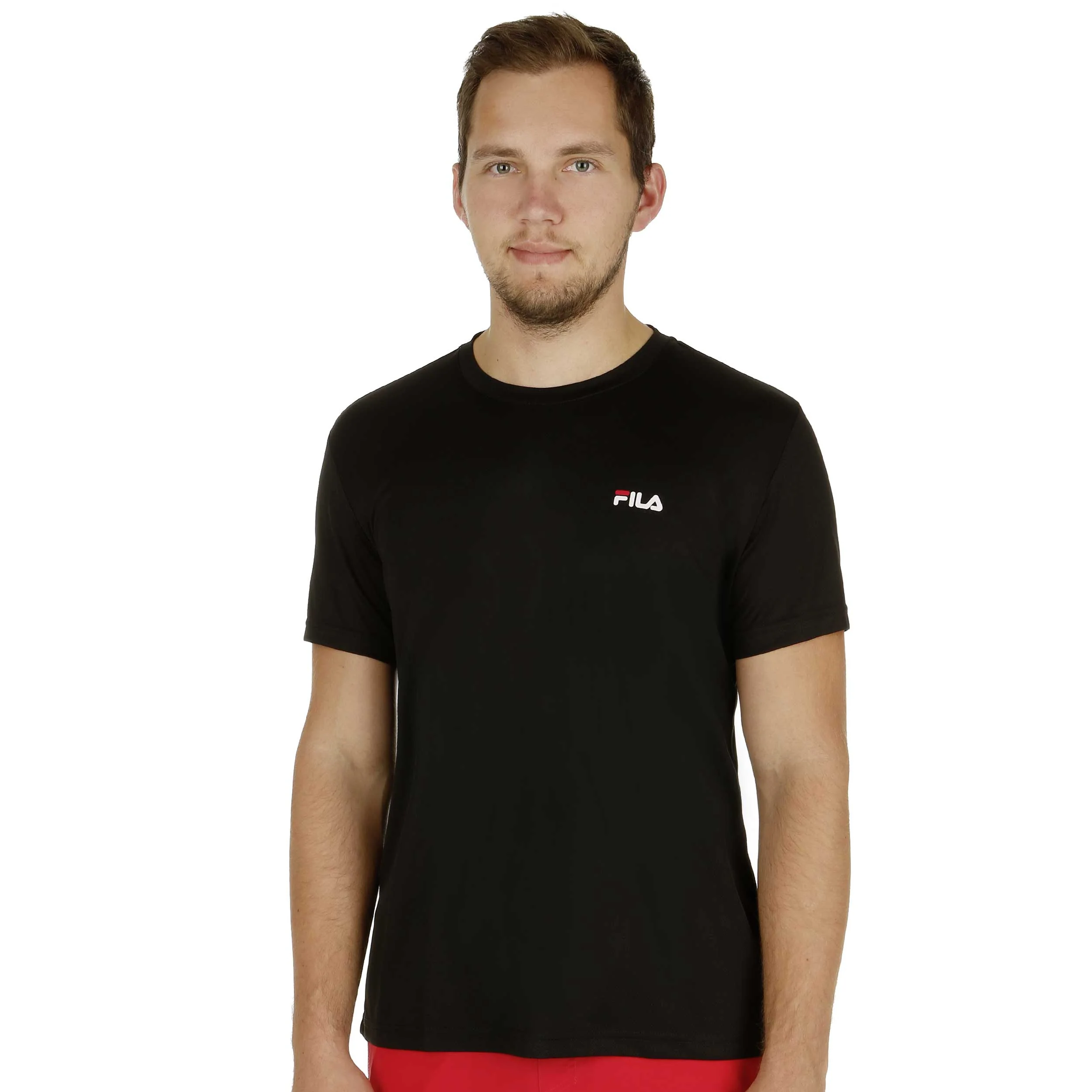 Logo  T-Shirt Herren-schwarz - Image 3