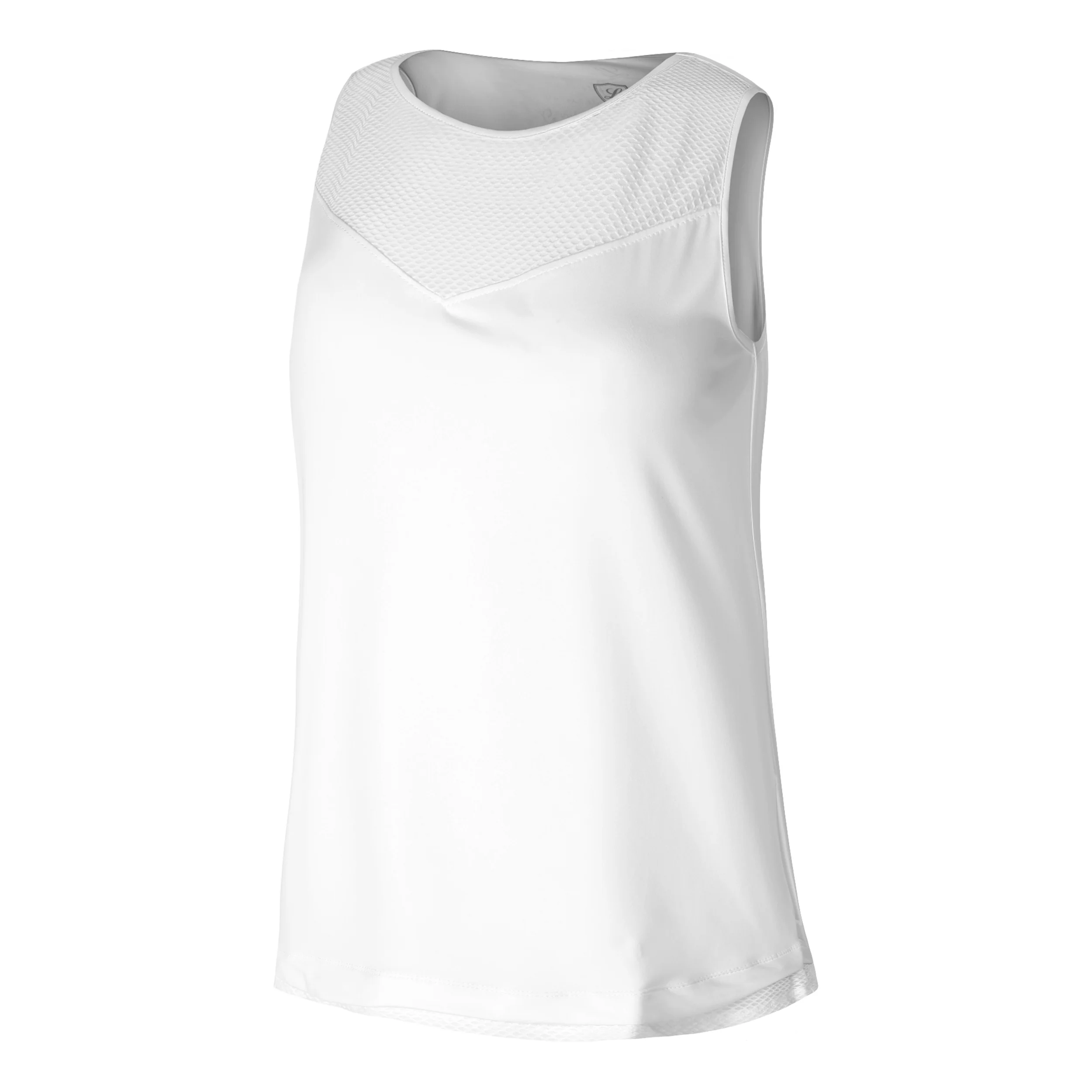 Taba Tank-Top Damen - weiß, grau