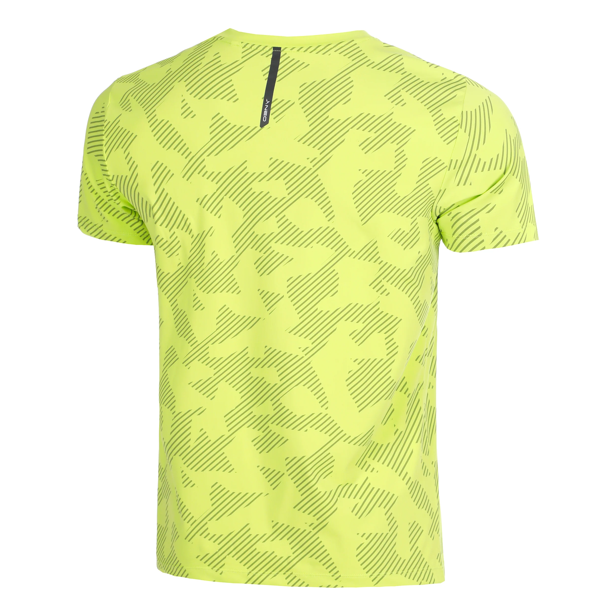 Feel the Vybe AOP Laufshirt Herren-limette - Image 2