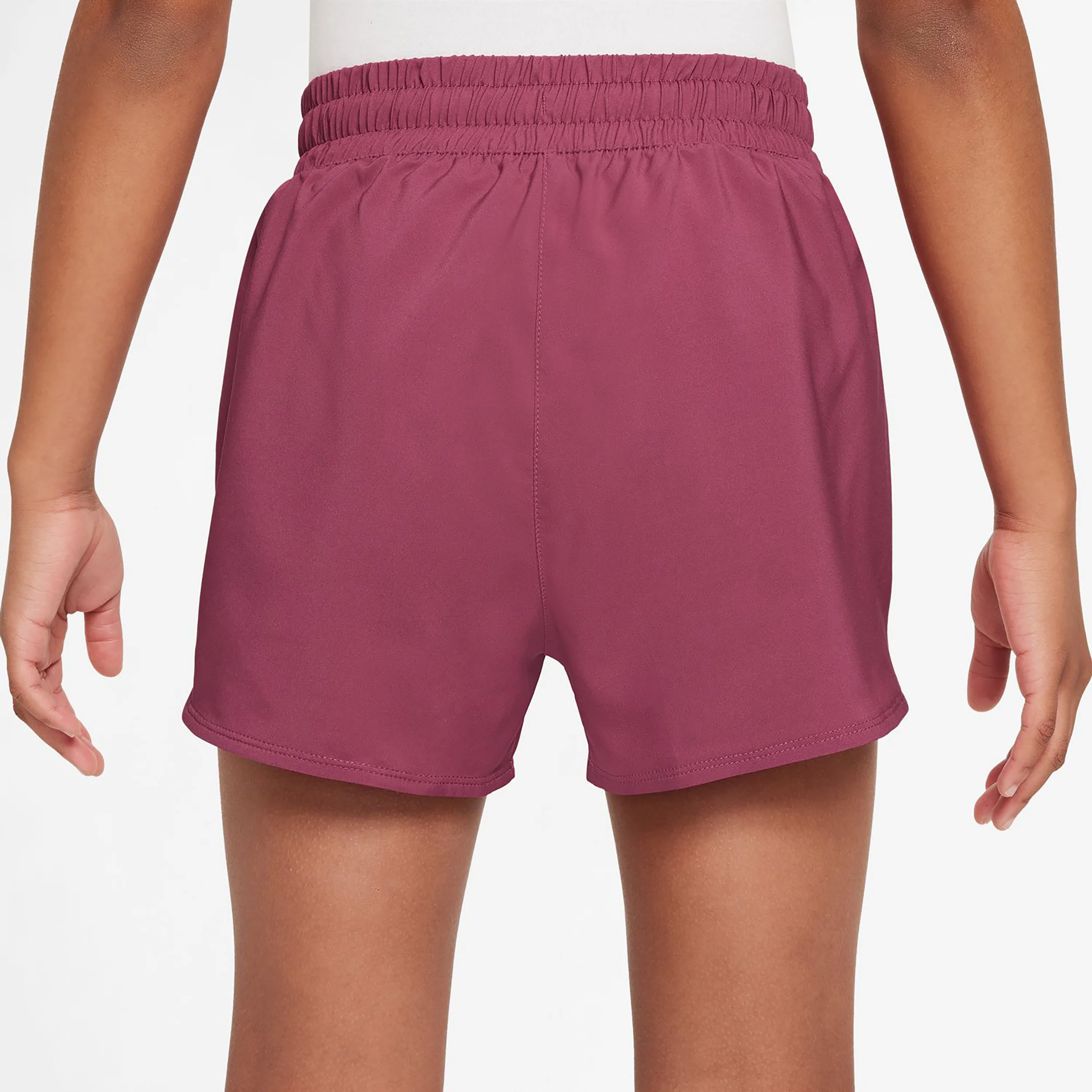 Dri-Fit One Woven High Rise Shorts Mädchen-Berry - Image 2