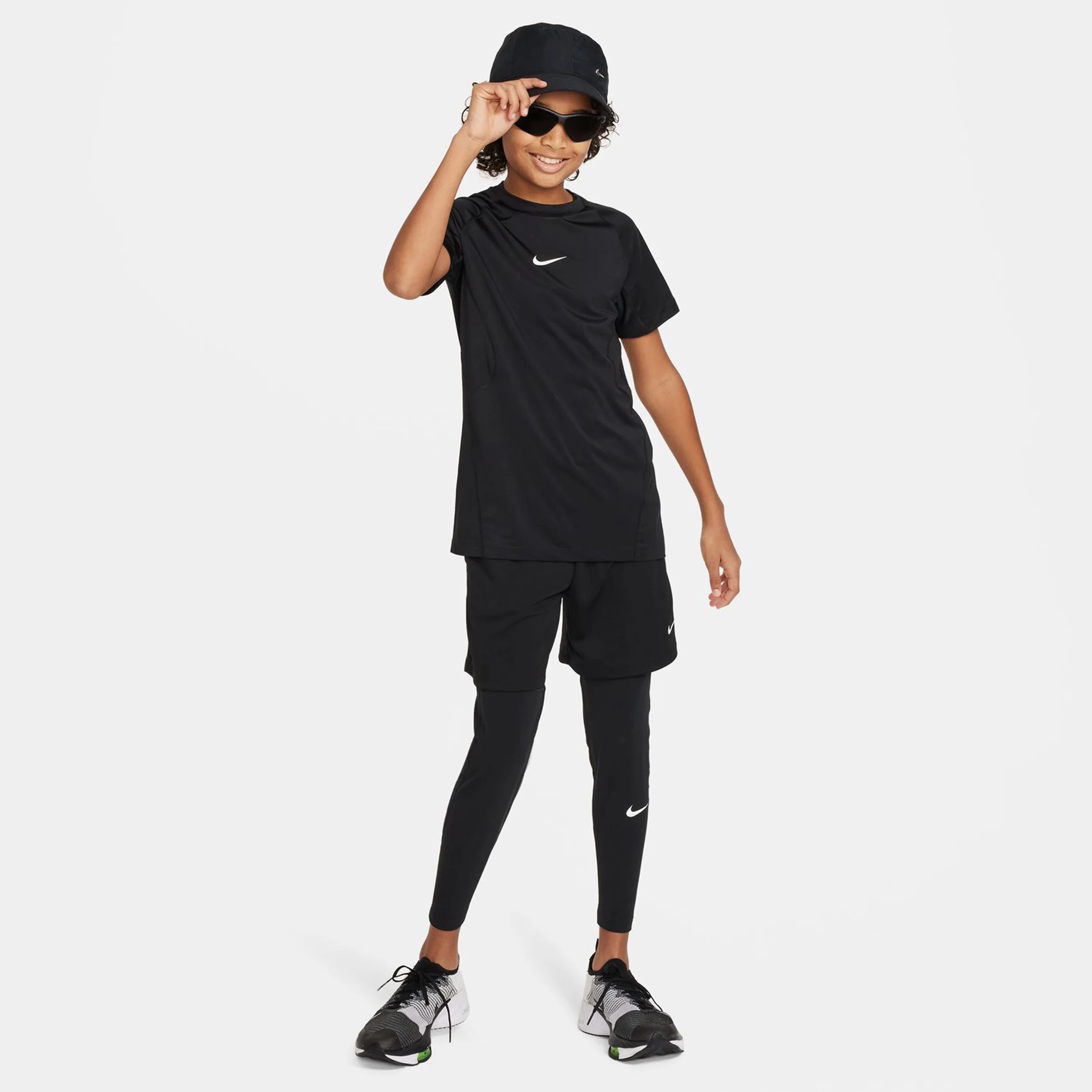 Dri-Fit Pro T-Shirt Jungen-Schwarz - Image 5