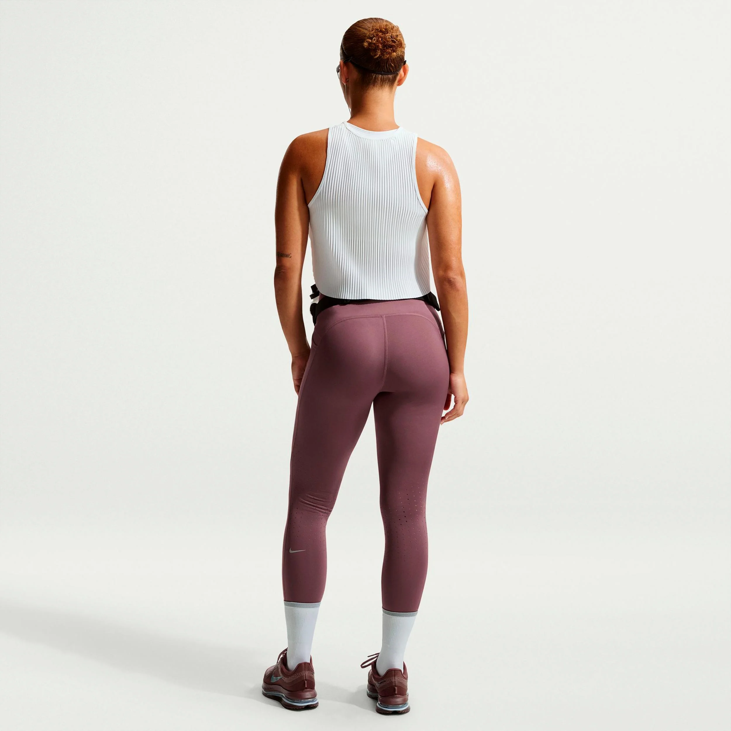 Swift Lauftight Damen - braun, silber - Image 3
