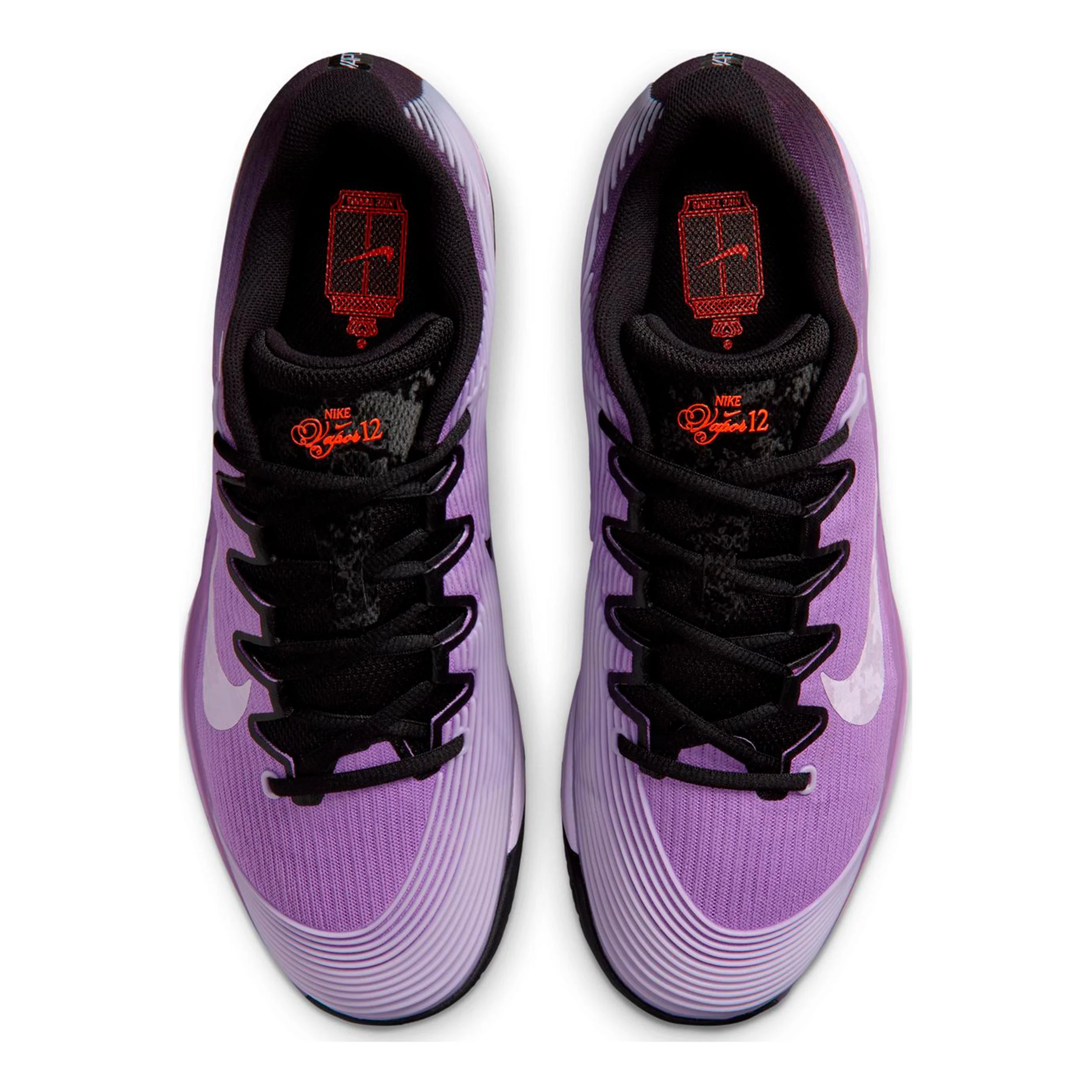 Vapor 12 Premium Allcourtschuh Herren - lila, schwarz - Image 3