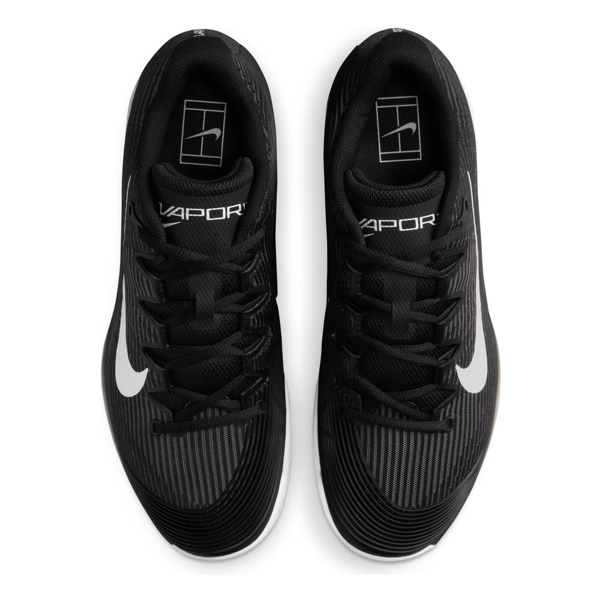 Zoom Vapor 12 Sandplatzschuh Herren-schwarz - Image 3