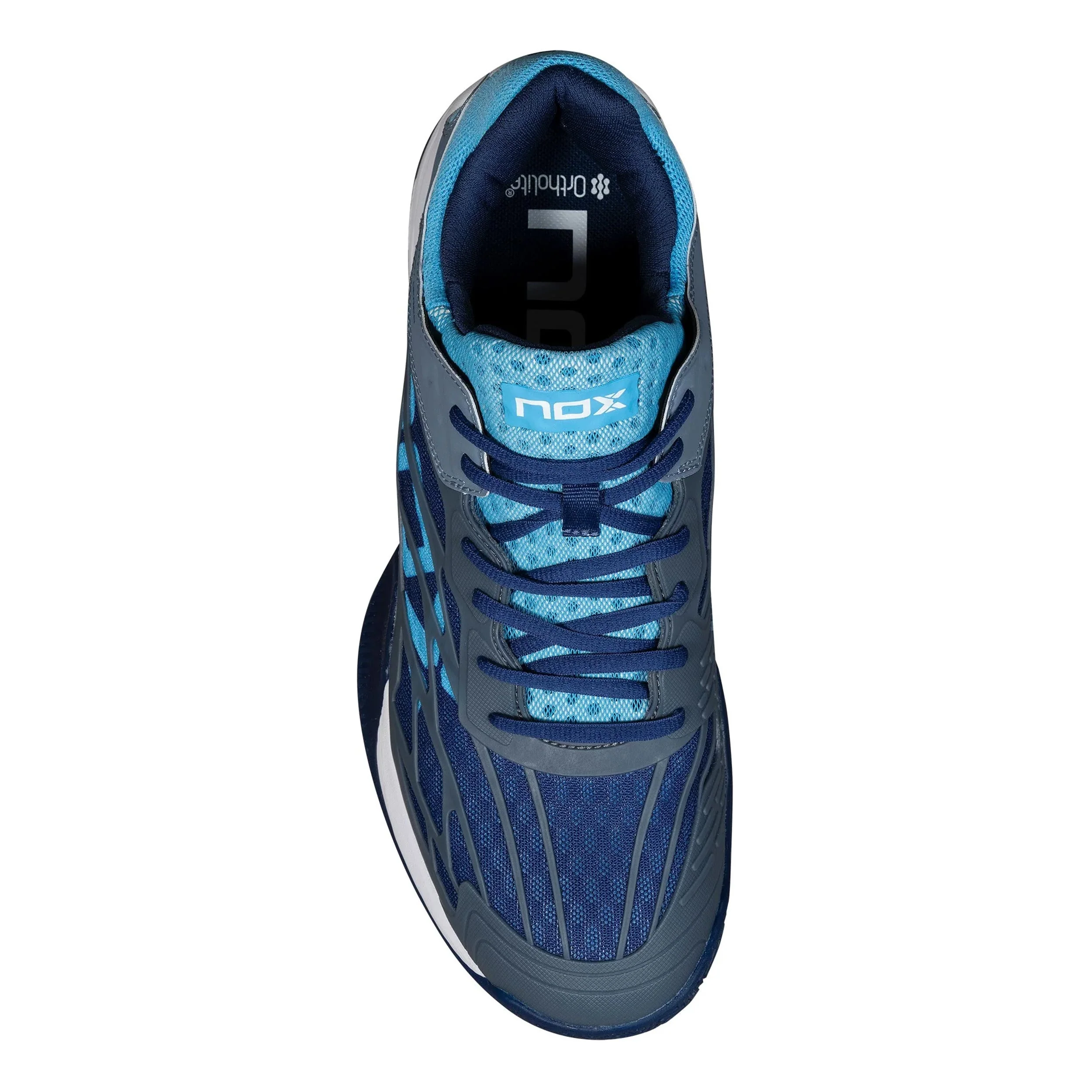 AT10 LUX Padelschuh-Dunkelblau,Hellblau - Image 3