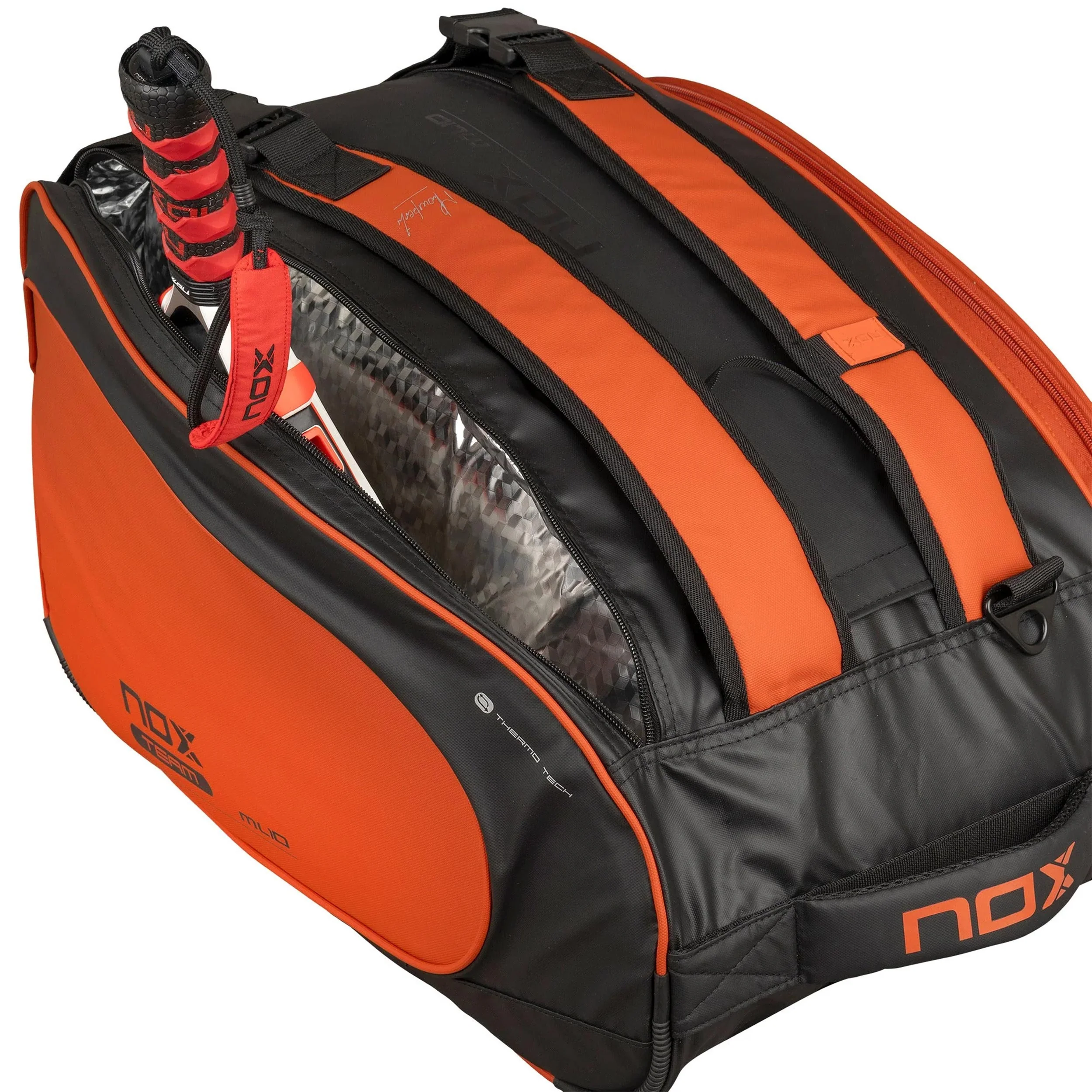 ML10 Team Padelschlägertasche -schwarz, bronze - Image 6
