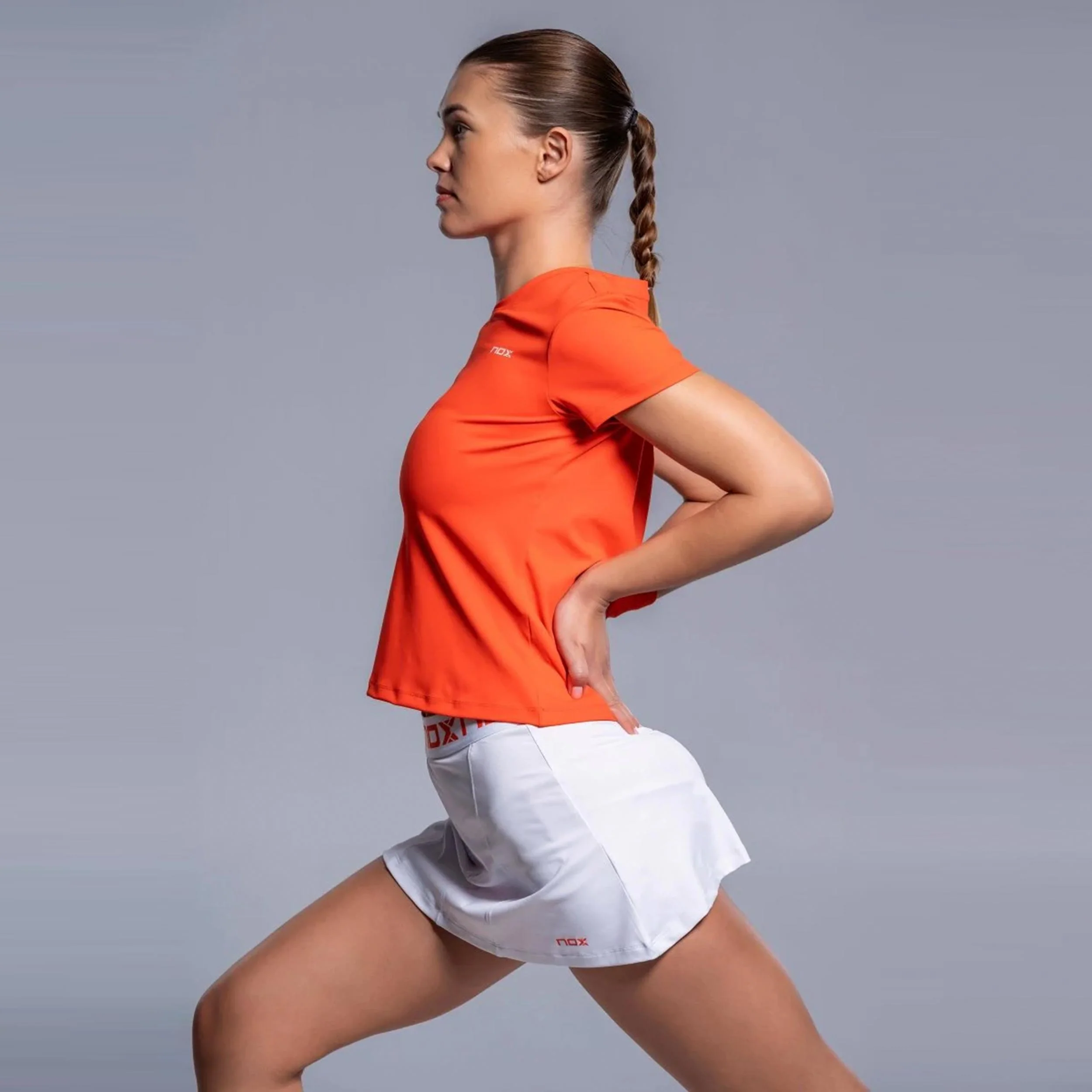 Team T-Shirt Damen - rot - Image 3