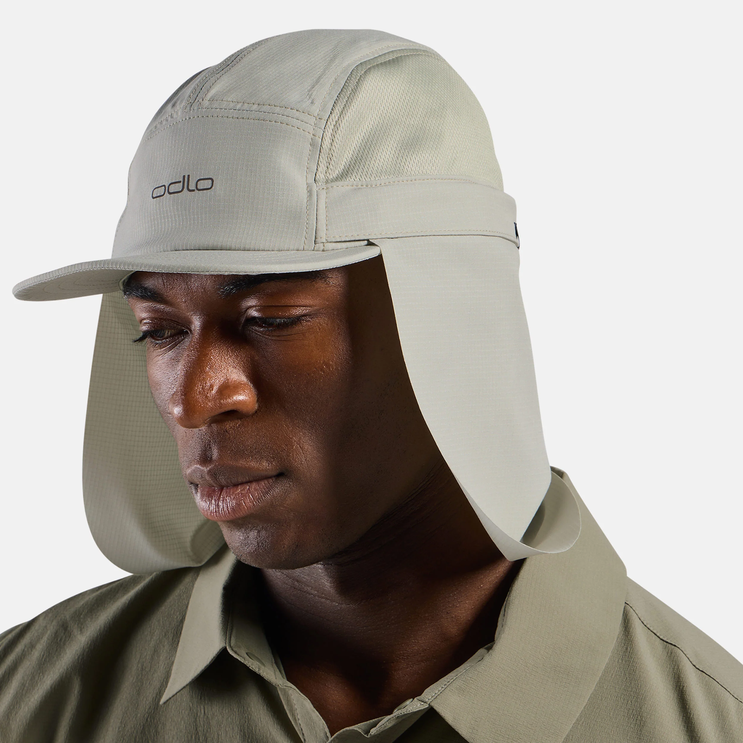 Performance Light Shade Cap Unisex-grau - Image 4