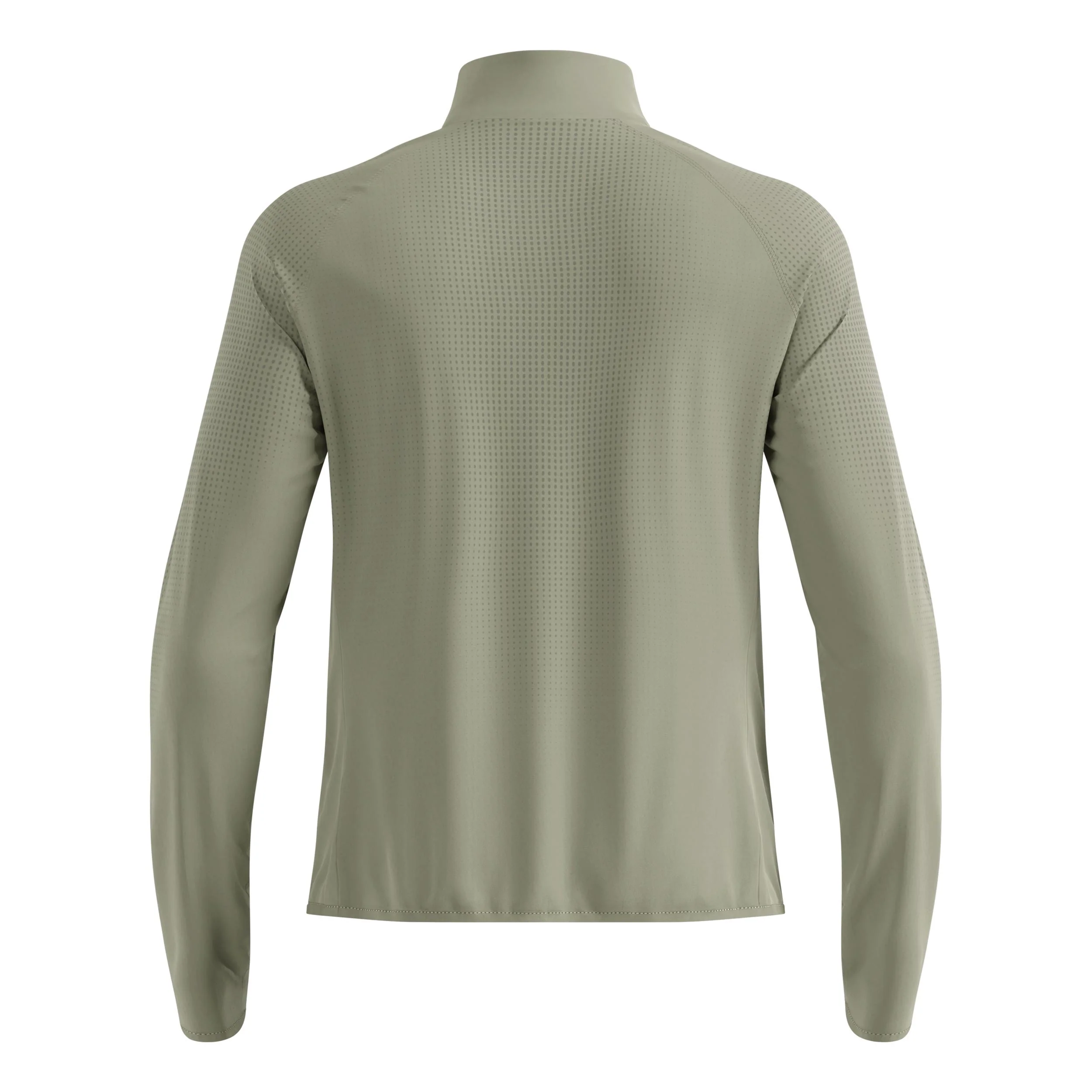 Zeroweight Warm Mid Layer 1/2 Zip Laufshirt Herren-Oliv - Image 2