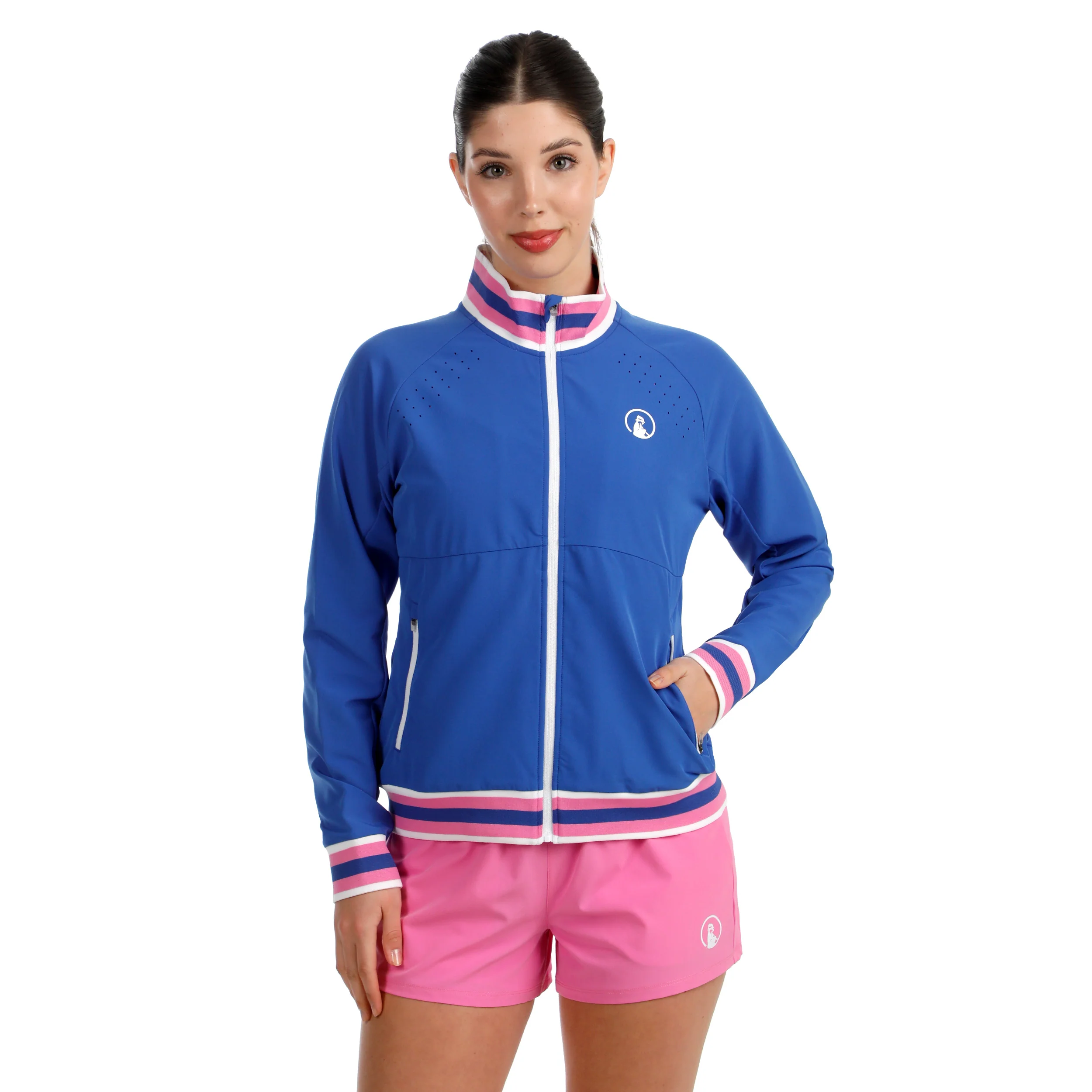 Rematch 2in1 Shorts Damen - pink, weiß - Image 6