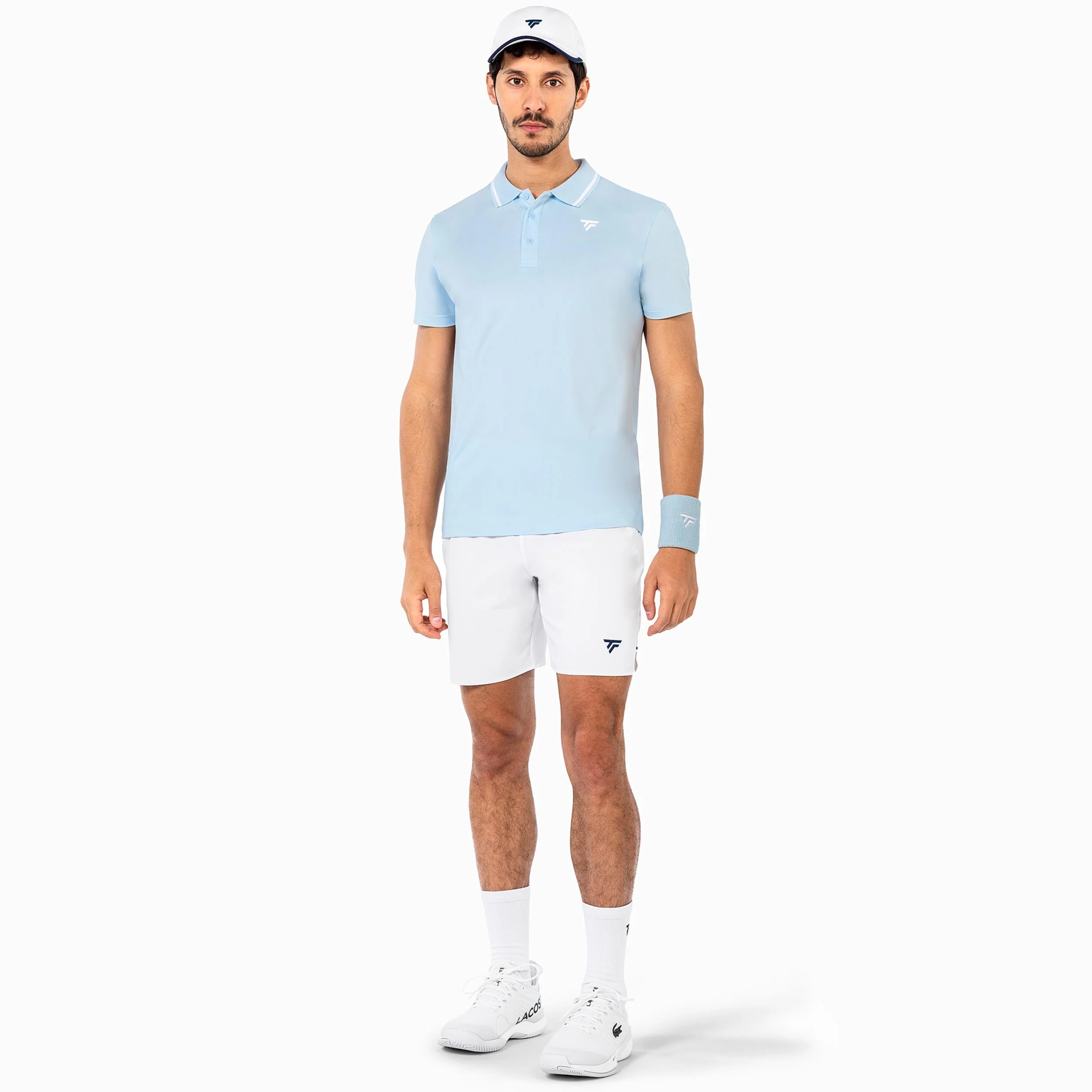 Team Tech Polo Herren - hellblau - Image 5