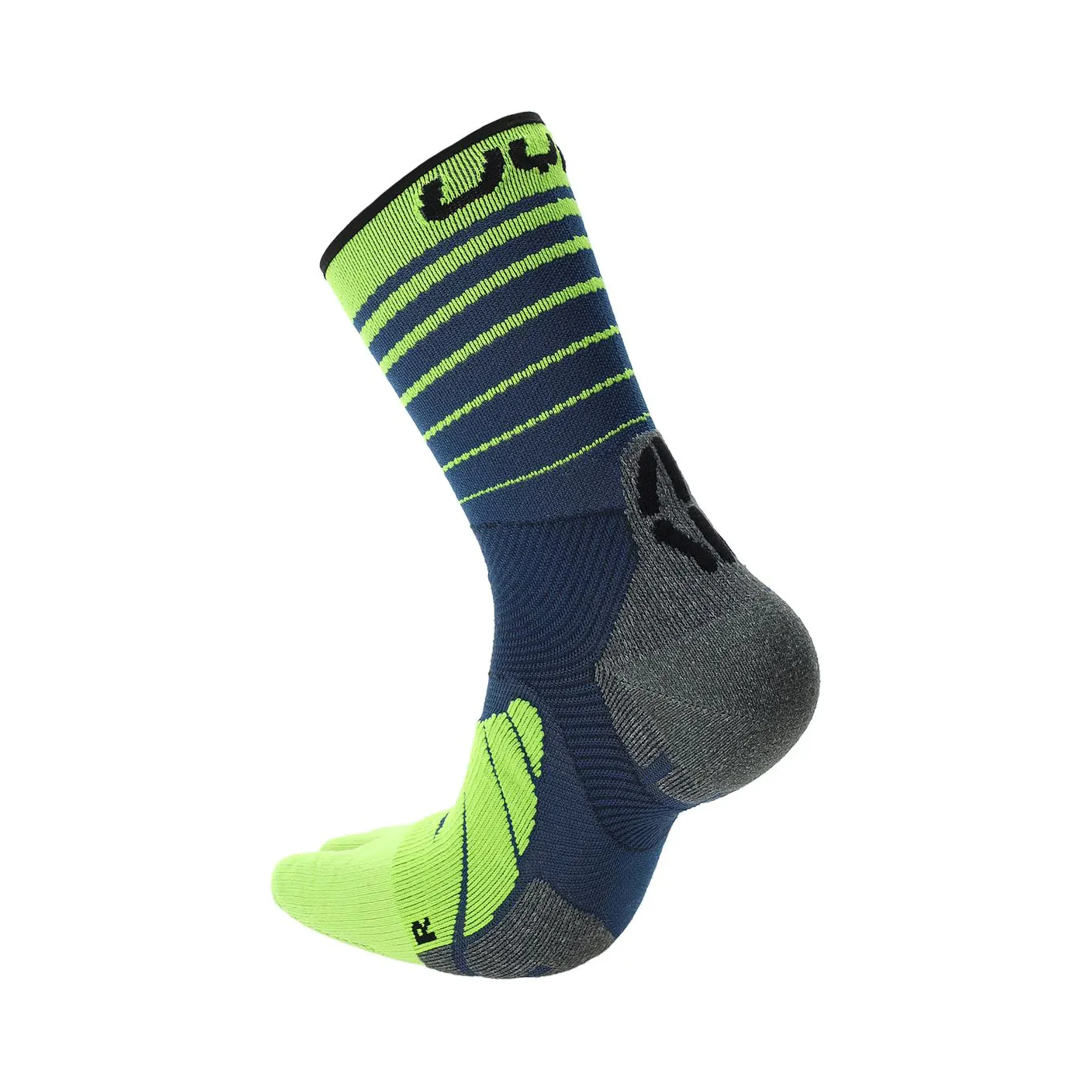 Runner's Five Laufsocken Herren-Blau,Gelb - Image 3