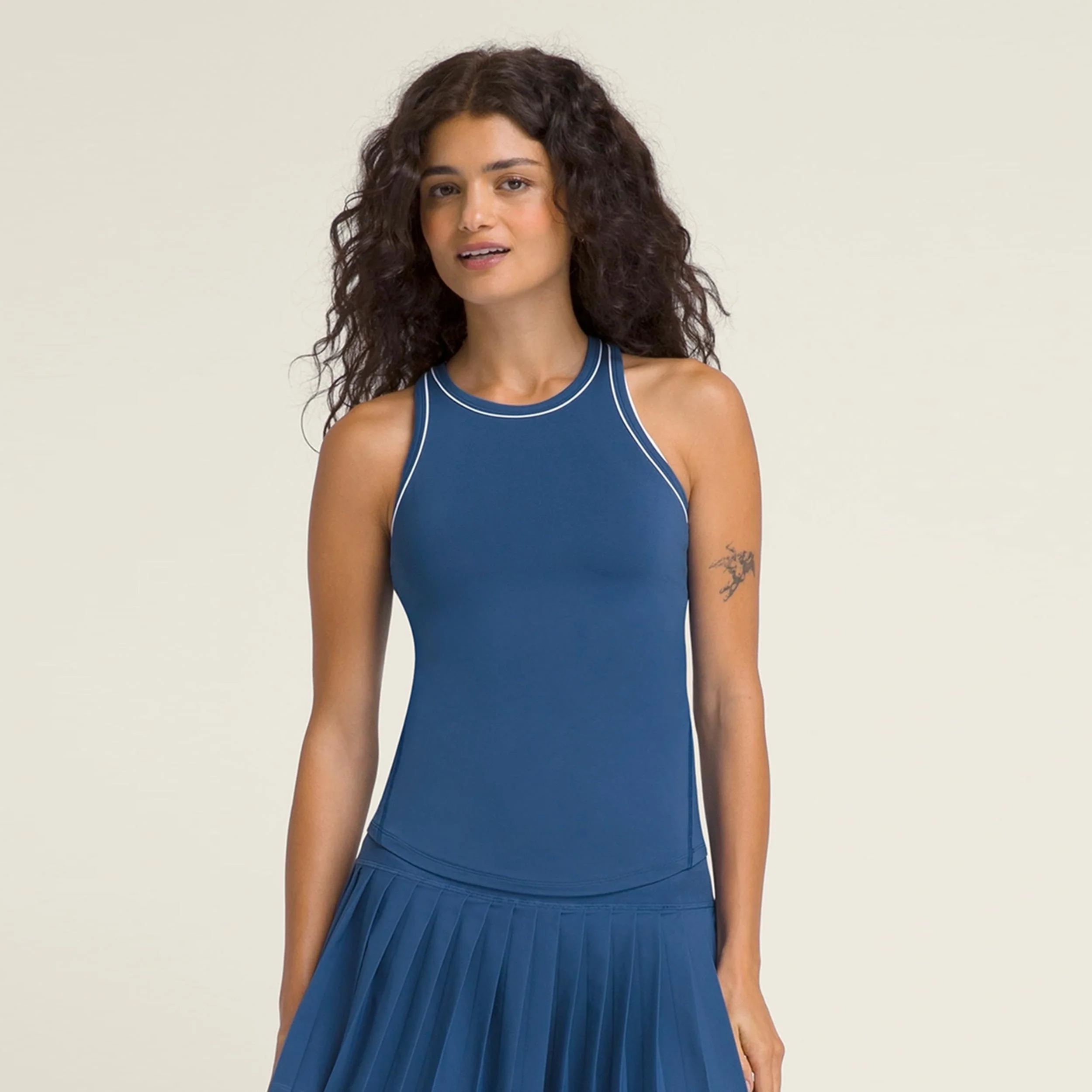 Fieldhouse Lite Tank-Top Damen-Blau,Schwarz