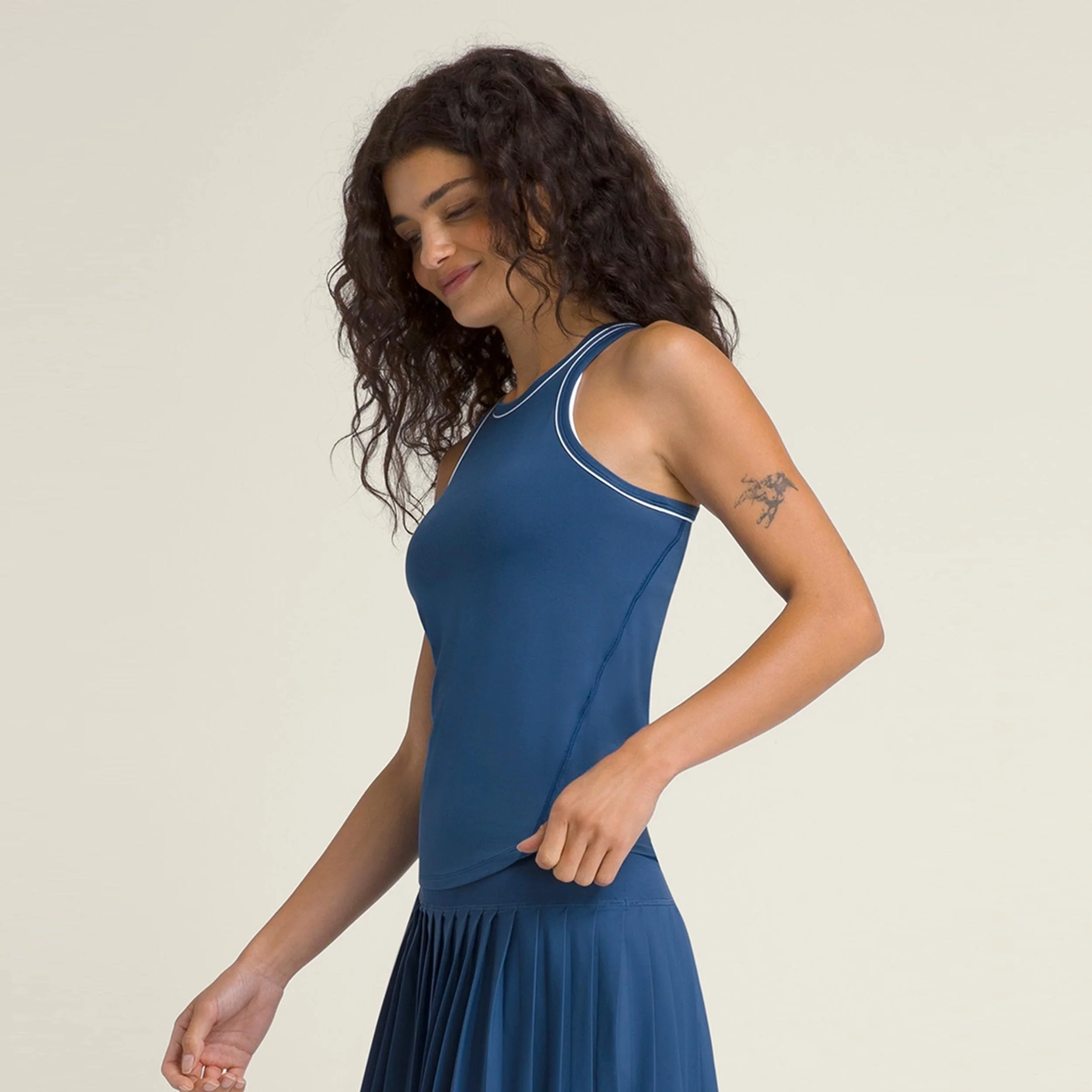 Fieldhouse Lite Tank-Top Damen-Blau,Schwarz - Image 3
